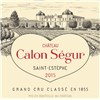 Calon Ségur Castle - Saint-Estèphe 2015 