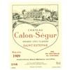 Calon Ségur - Saint-Estèphe 1989