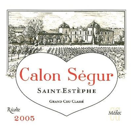 Calon Ségur - Saint-Estèphe 2005