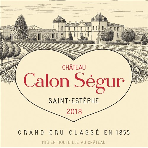 Calon Ségur - Saint-Estèphe 2018