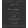 C de Calon Ségur - Saint-Estèphe 2020