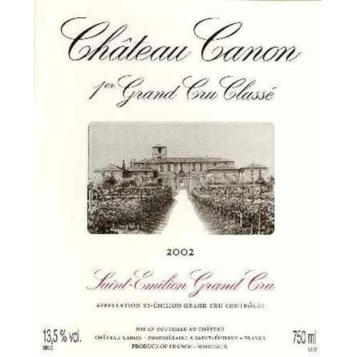 Canon - Saint-Emilion Grand Cru 2002