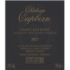 Capbern - Saint-Estèphe 2021
