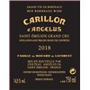 Le Carillon d'Angélus - Château Angélus - Saint-Emilion Grand Cru 2018