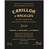 Carillon d'Angélus - Château Angélus - Saint-Emilion Grand Cru 2019