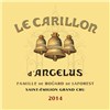 Carillon de l'Angélus - Saint-Emilion Grand Cru 2014