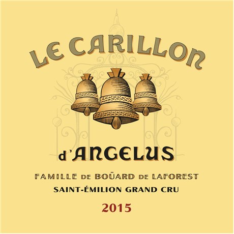 Carillon de l'Angélus - Saint-Emilion Grand Cru 2015