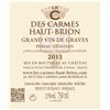 Le C des Carmes Haut-Brion - Pessac-Léognan 2013