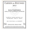Carmes de Rieussec - Sauternes 2013