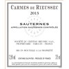 Carmes de Rieussec - Sauternes 2013