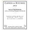 Carmes de Rieussec - Sauternes 2013