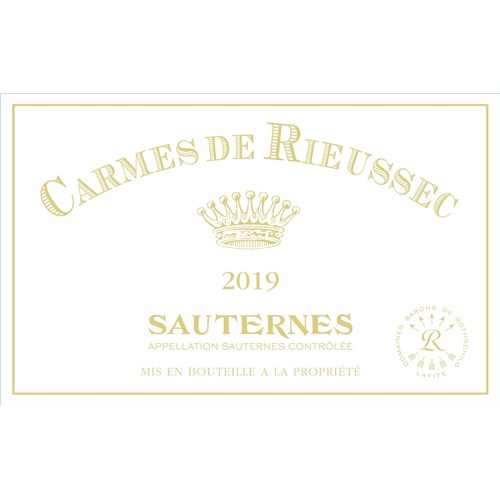 Carmes de Rieussec - Sauternes 2019