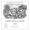 Carruades de Lafite - Château Lafite Rothschild - Pauillac 2016 6b11bd6ba9341f0271941e7df664d056 