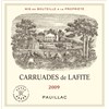Carruades de Lafite - Pauillac 2009 6b11bd6ba9341f0271941e7df664d056 