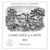 Carruades de Lafite - Pauillac 2014