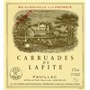 Carruades de Lafite - Pauillac 2015