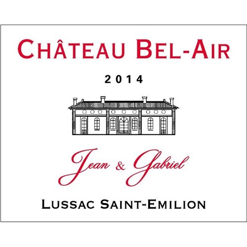 Castle Bel-Air "Jean & Gabriel" - Lussac Saint-Emilion 2014 