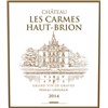 Castle Les Carmes Haut-Brion - Pessac-Léognan 2014 