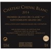 Castle Cheval Blanc - Saint-Emilion Grand Cru 2014 