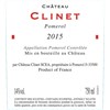 Castle Clinet - Pomerol 2015 