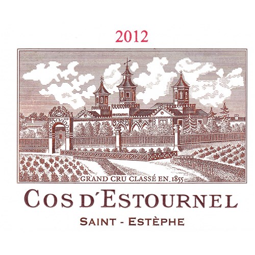 Castle Cos d'Estournel - Saint-Estèphe 2012 