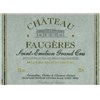 Castle Faugères - Saint-Emilion Grand Cru 2014 