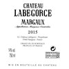 Castle Labégorce - Margaux 2015 