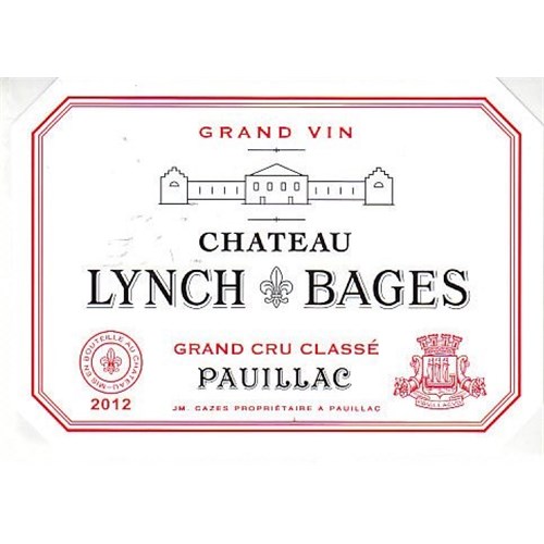 Castle Lynch Bages - Pauillac 2012 