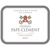 Castle Pape Clément - Pessac-Léognan red 2015 