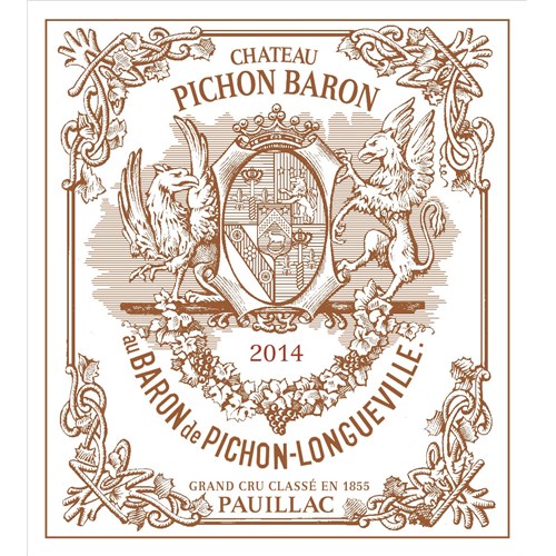 Castle Pichon Baron - Pauillac 2014 
