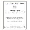 Castle Rieussec - Sauternes 2014 