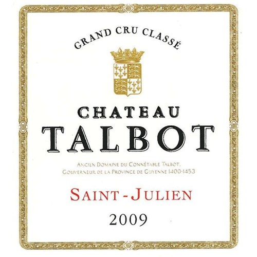 Castle Talbot - Saint-Julien 2009 