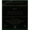 Castle of Issan - Margaux 2011 