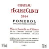 Castle of the Clinet - Pomerol 2014 