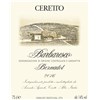 Ceretto - Barbaresco Bernadot - Barbaresco 2016