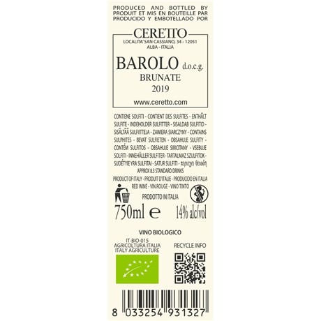 Ceretto - Barolo Brunate - Barolo Ac. 2019