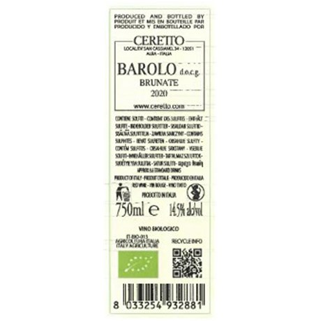 Ceretto - Barolo Brunate - Barolo Ac. 2020