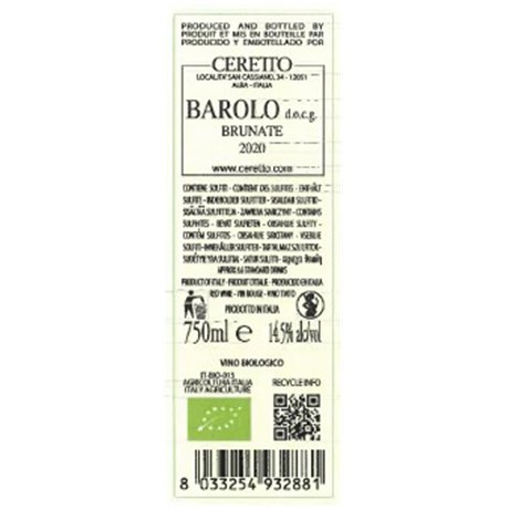 Ceretto - Barolo Brunate - Barolo Ac. 2020