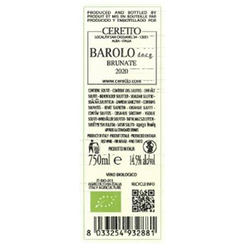 Ceretto - Barolo Brunate - Barolo Ac. 2020