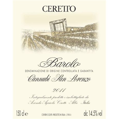 Ceretto - Barolo Cannubi San Lorenzo - Barolo Ac. 2011