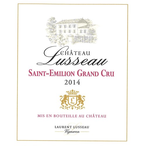 ChÃ ¢ teau Lusseau - Saint-Emilion Grand Cru 2014 