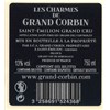 Les Charmes de Grand Corbin - Saint-Emilion Grand Cru 2011