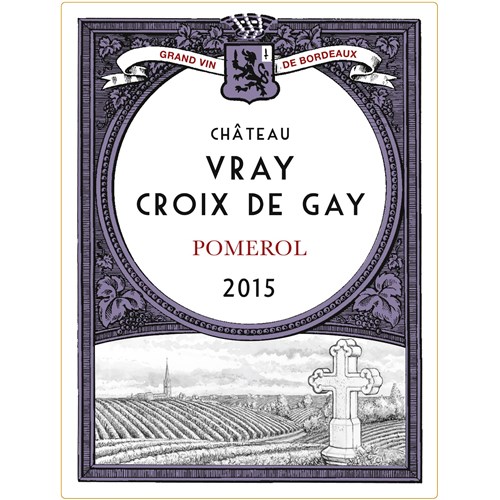 Châteai Vray Croix de Gay 2015 - Pomerol
