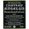 Château Angélus - Saint-Emilion Grand Cru 2007