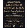 Château Angélus - Saint-Emilion Grand Cru 2011