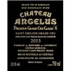 Château Angélus - Saint-Emilion Grand Cru 2013