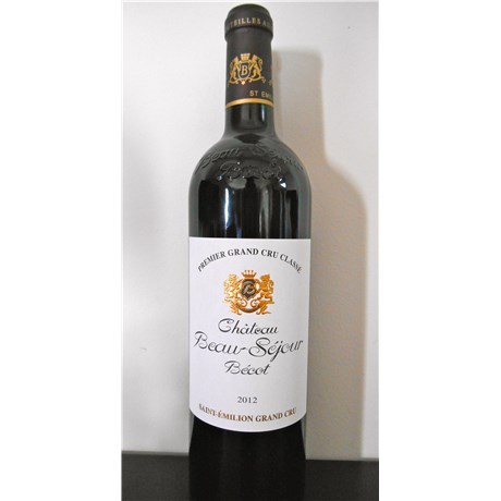 Château Beau Séjour Bécot - Saint-Emilion Grand Cru 2012