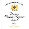 Château Beau-Séjour Bécot - Saint-Emilion Grand Cru 2017