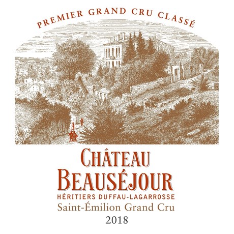 Château Beauséjour - Héritiers Duffau-Lagarrosse - Saint-Emilion Grand Cru 2018