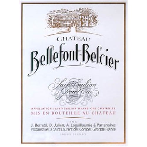 Château Bellefont Belcier - Saint-Emilion Grand Cru 2018